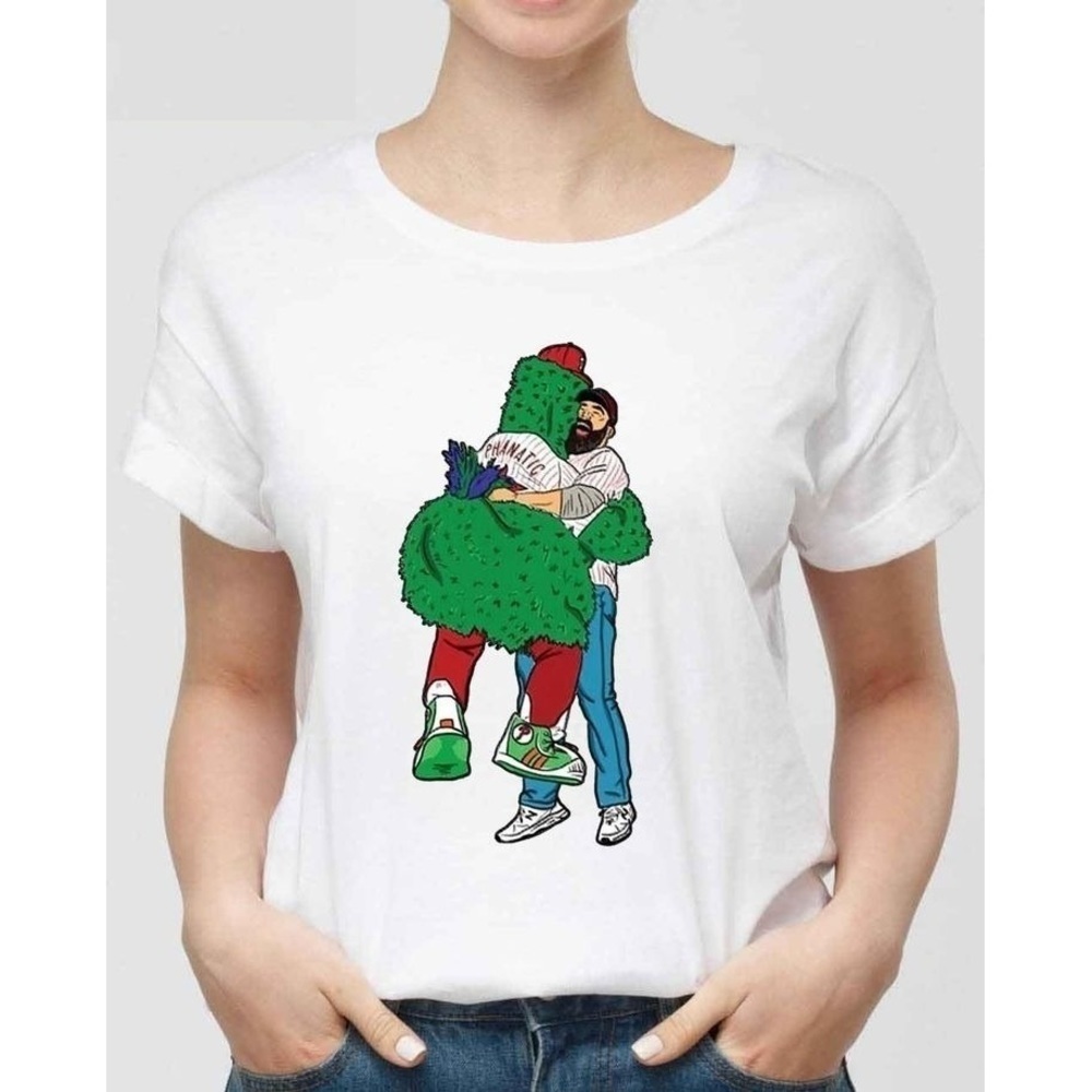 Phanatic Jason Kelce Iconic Meme Eagles Unisex Tshirt